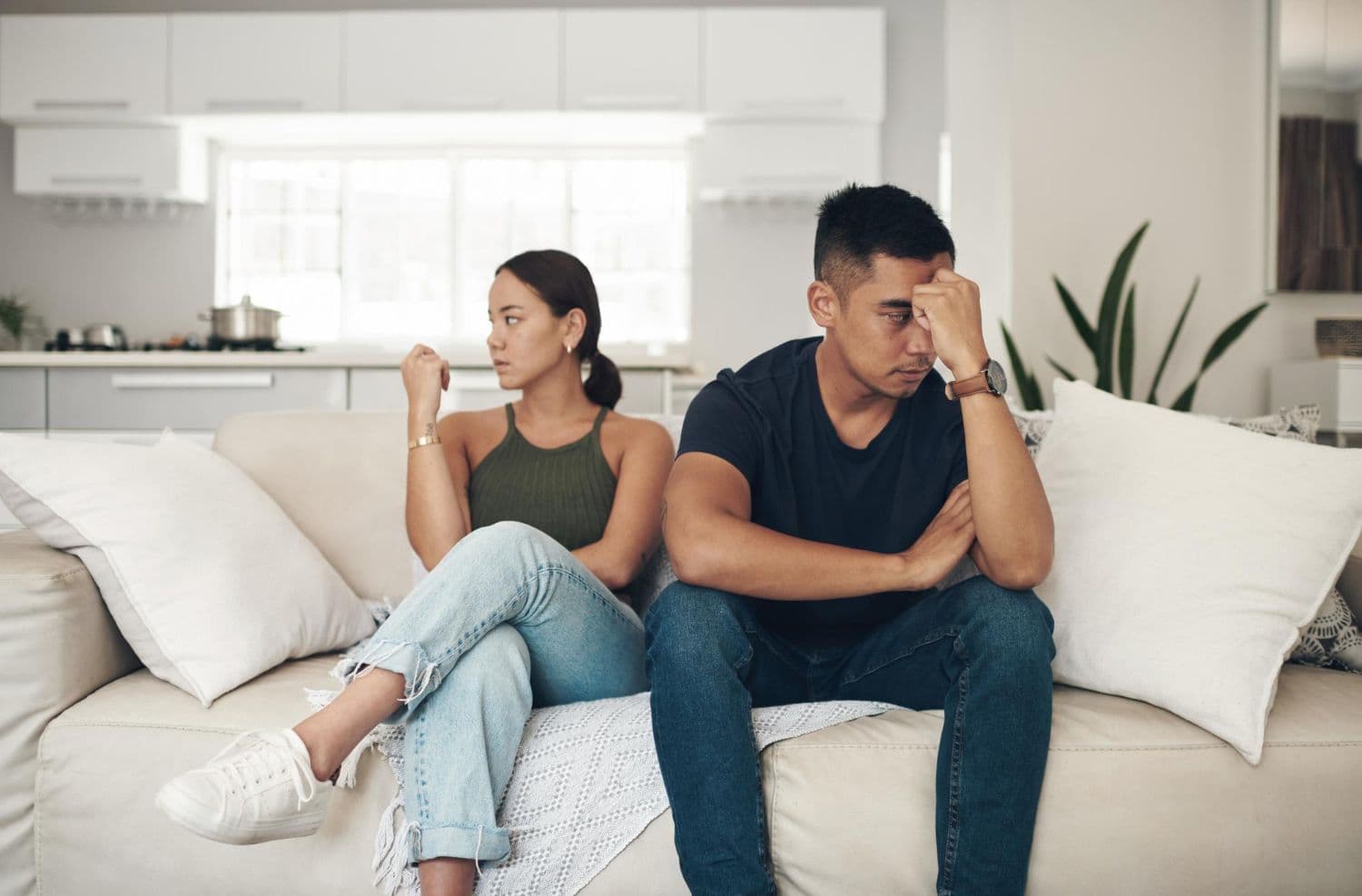 Anxioulsy attached partner looking for reassurance from their boyfriend.
