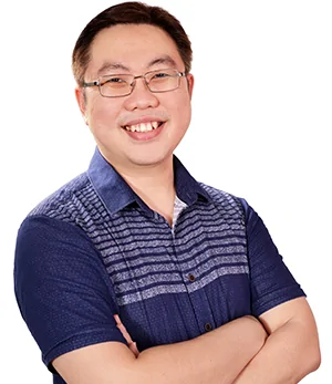 Singapore-based online therapist, Edmund Chong, from Talk Your Heart Out