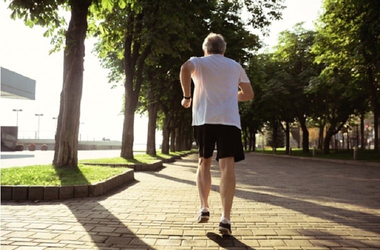 Exercising is a good way to help the elderly stay active and healthy in their community.