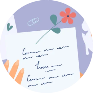 An image of a letter with words written on it. While styles can differ between psychologists in Singapore, your first few sessions will generally be focused on understanding and elucidating the issues that you face.