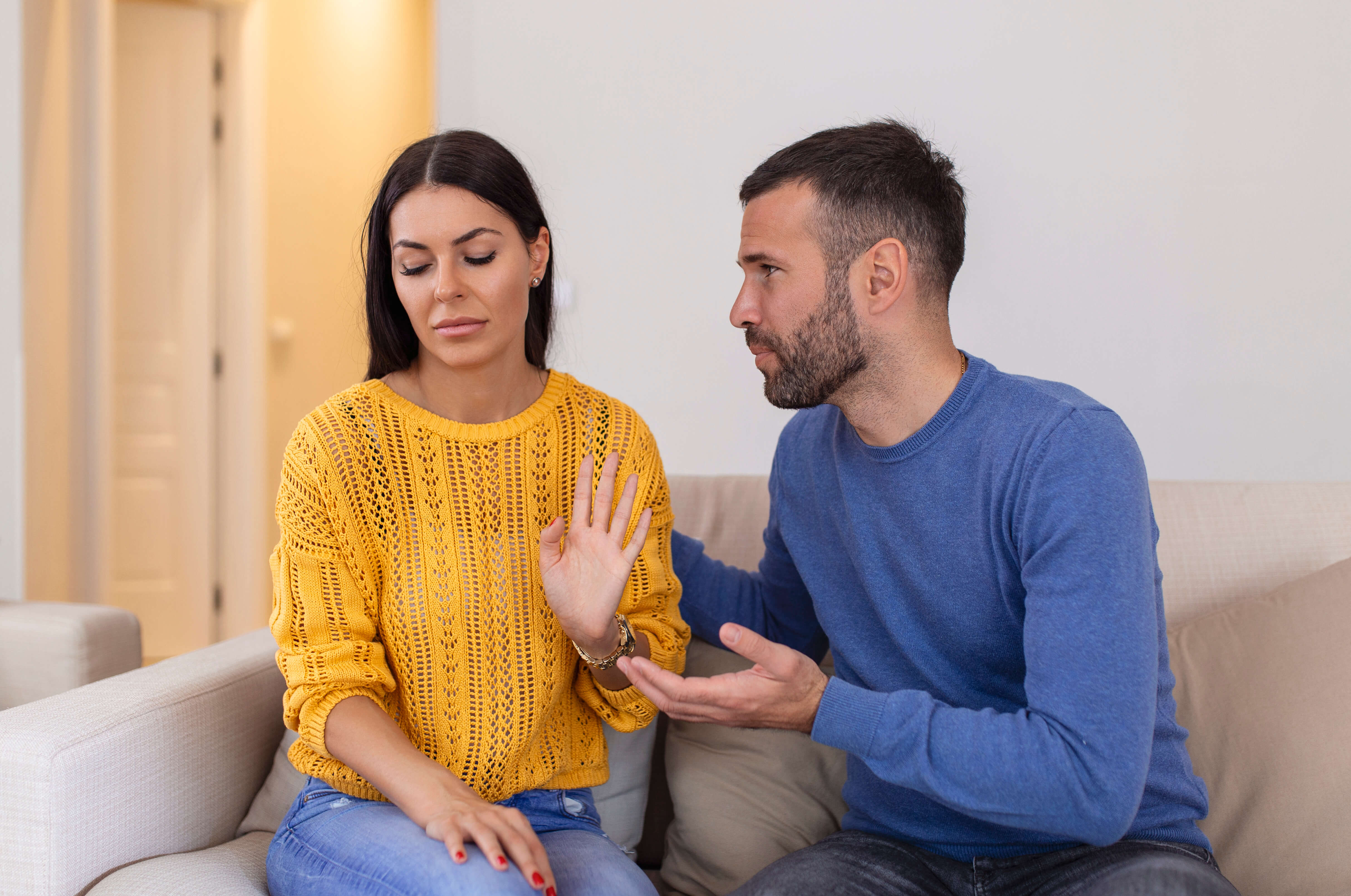 Couple breaking up and undergoing grief counselling in Singapore