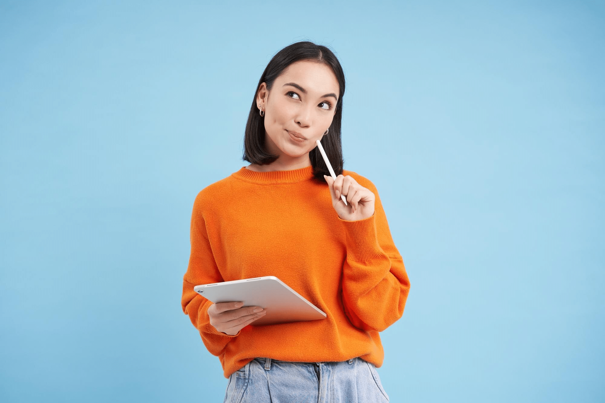 A person thinking - searching for the best therapist in Singapore.